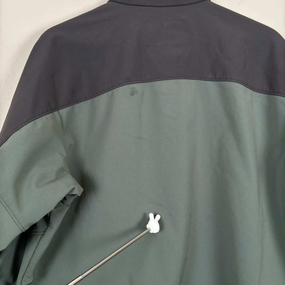 Simms Jacket Mens Medium Brown Softshell Hooded W… - image 5